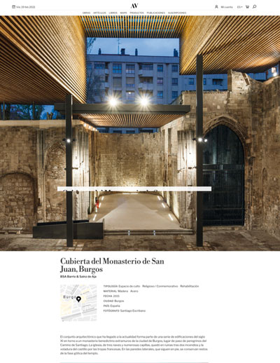 Arquitectura Viva - Artículo de Silvia Saiz Camarero